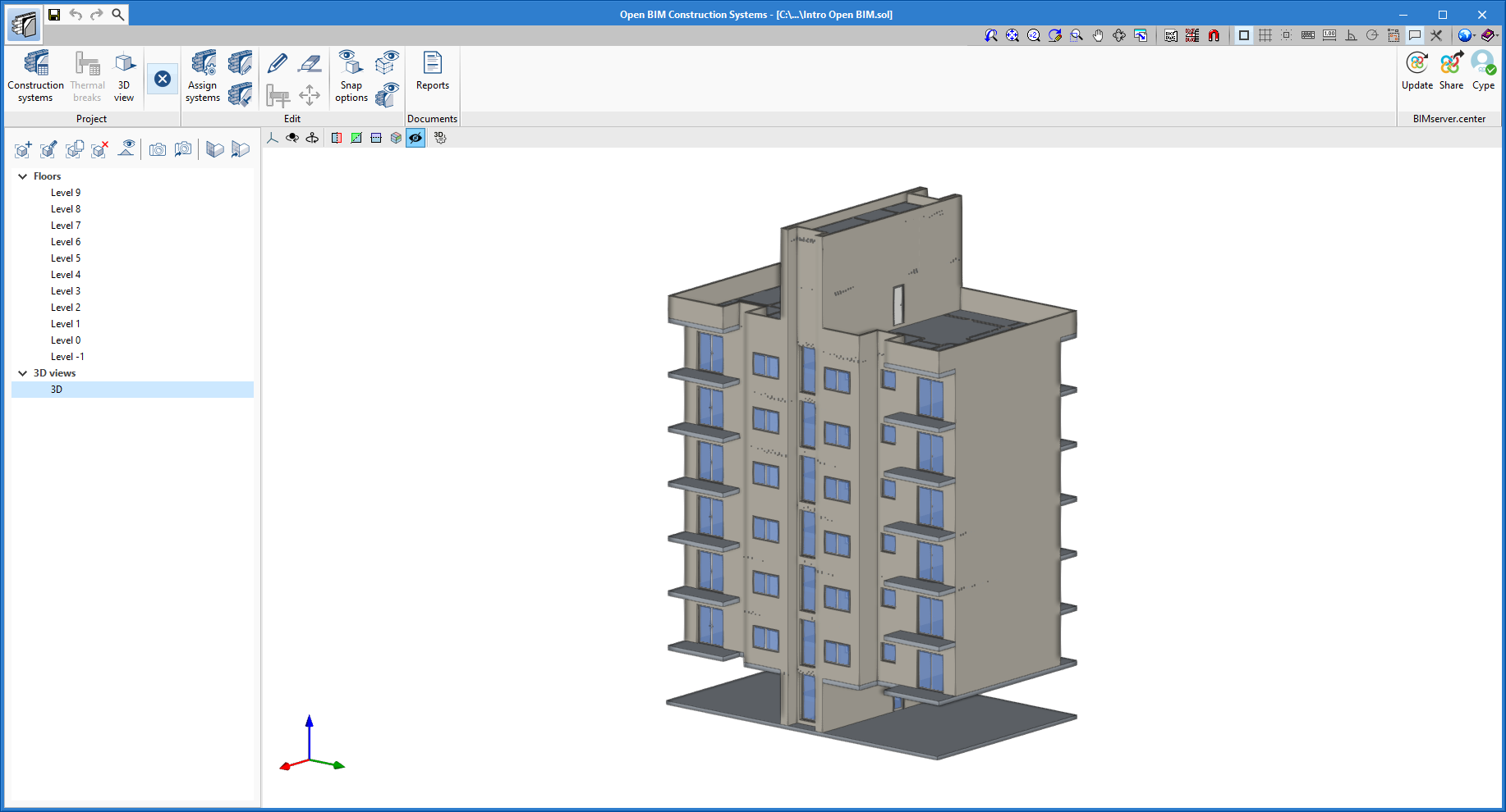 Open BIM Construction Systems