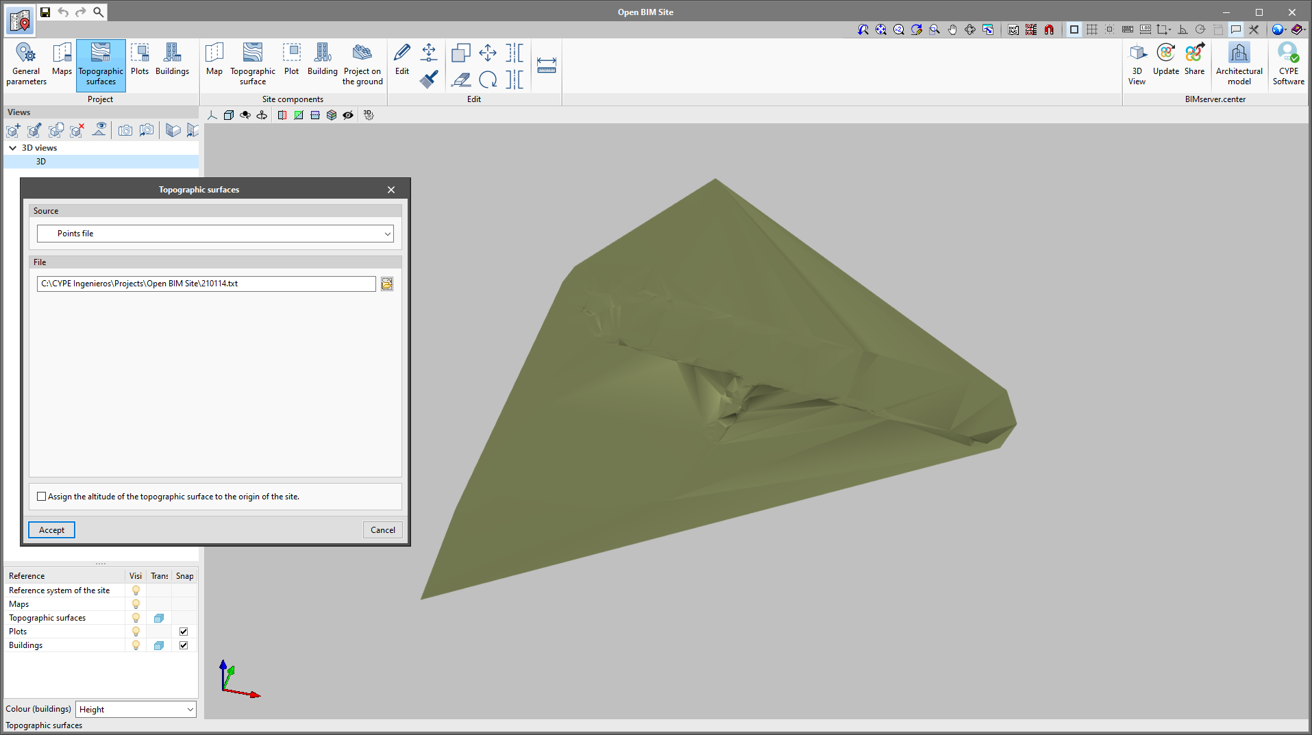 Open BIM Site